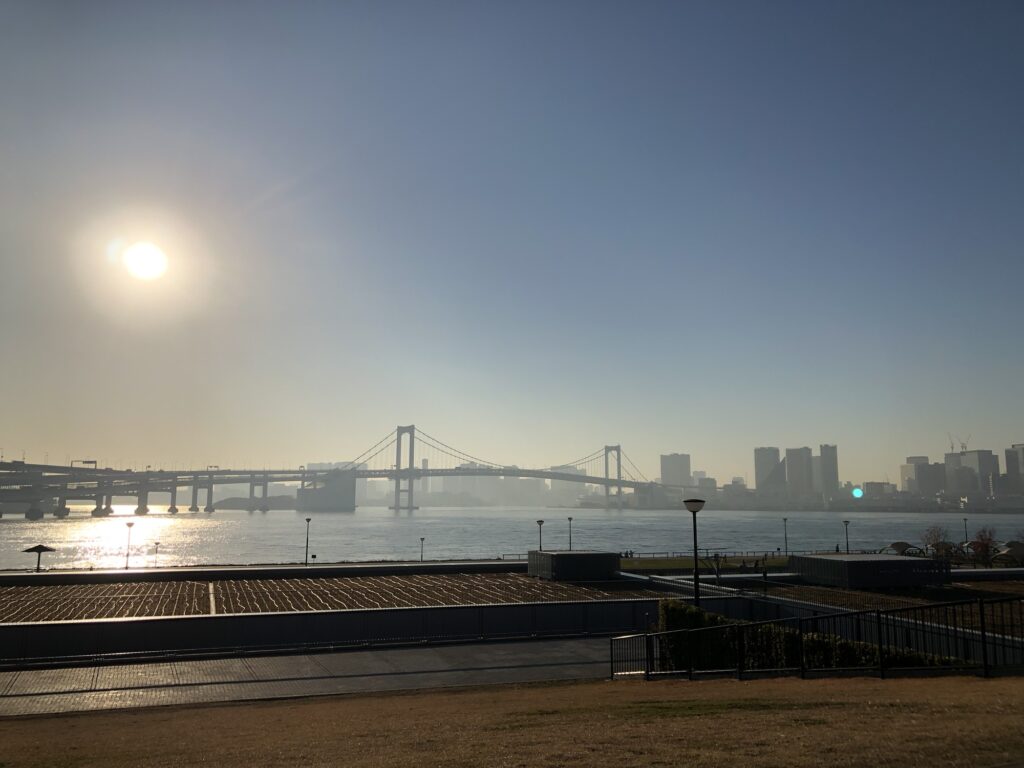 豊洲ぐるり公園からの昼下がり