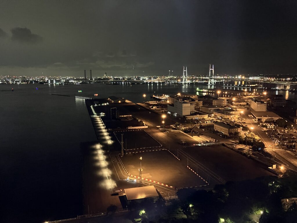 横浜ベイブリッジ方面の夜景1