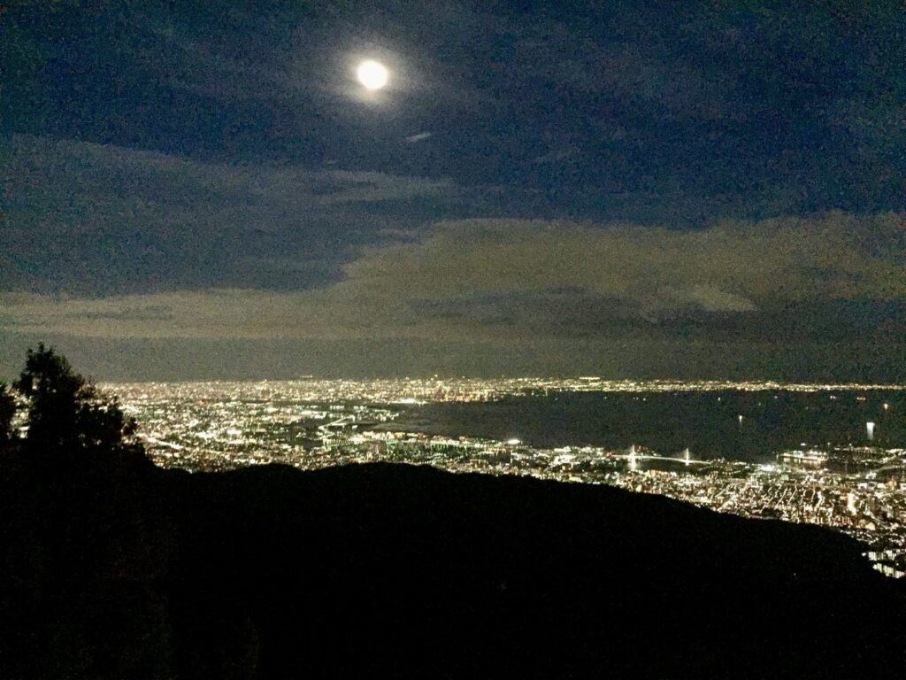 神戸、摩耶山からの夜景