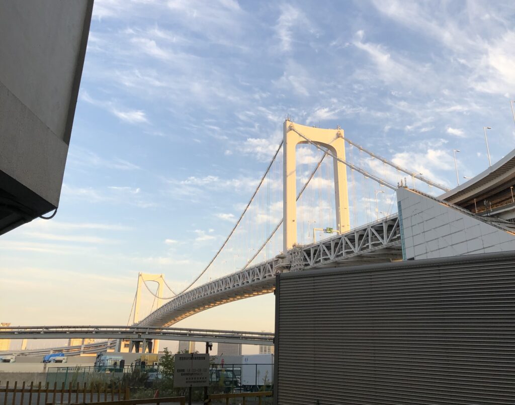 竹芝のレインボーブリッジの