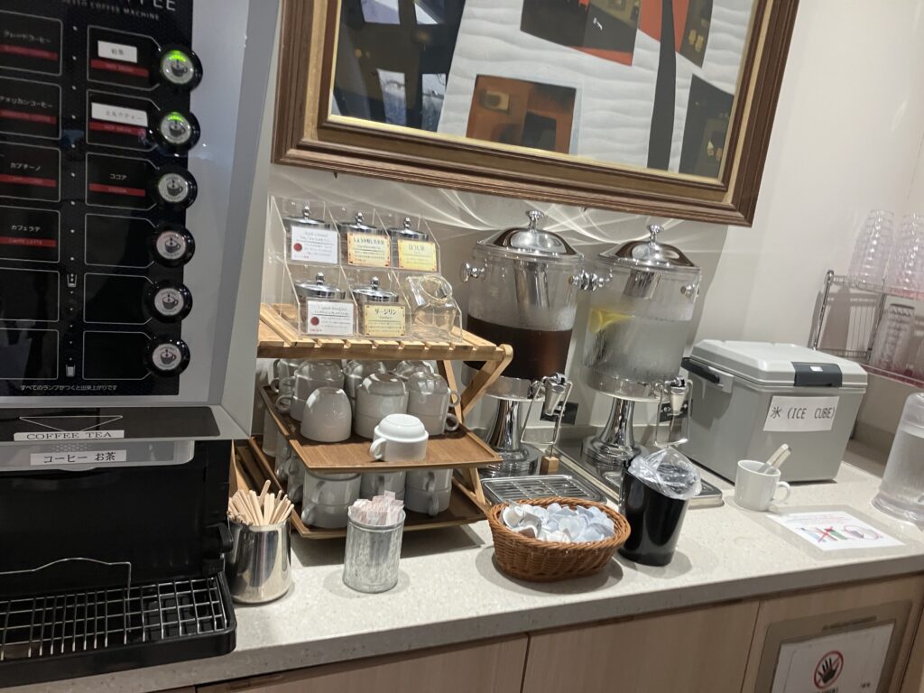 フリードリンクコーナー