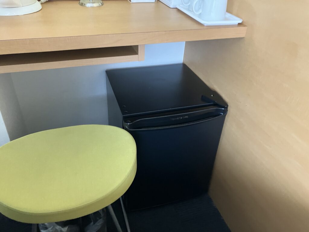 客室の小型冷蔵庫