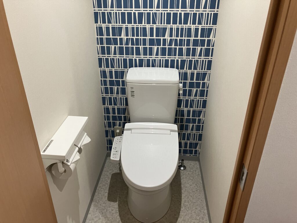 客室のトイレ