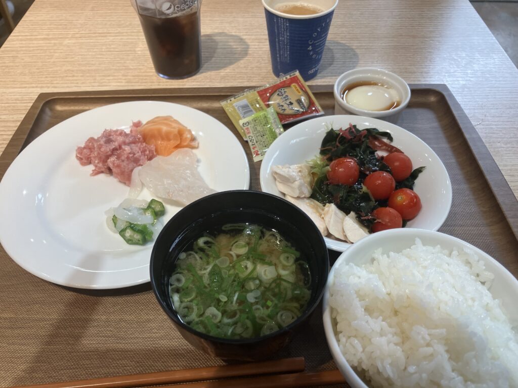 ホテルソビアル大阪ドーム前の朝食1