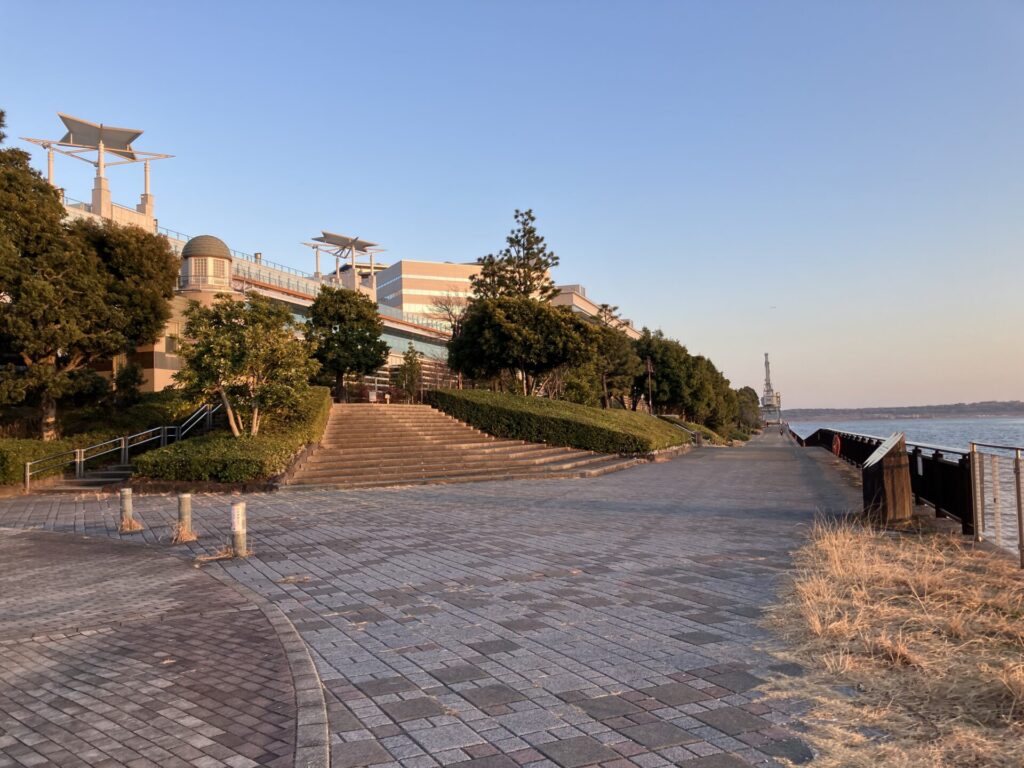 有明西ふ頭公園の様子