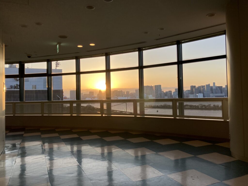 アクアシティお台場の8階フロアの様子1