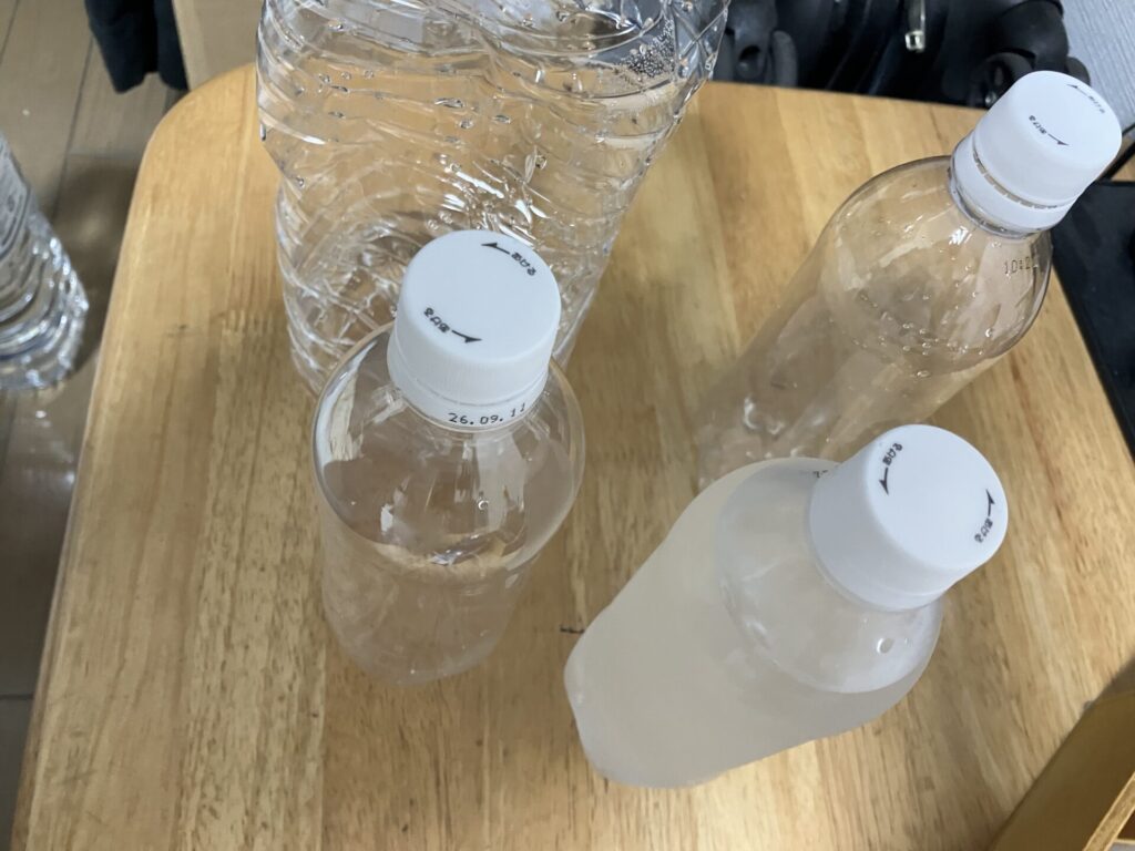ペットボトルゴミ