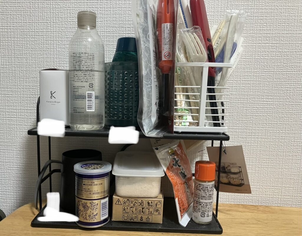 ニトリの調味料ラック