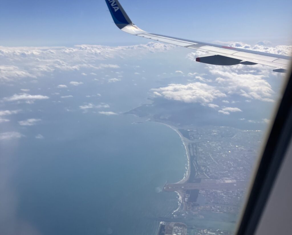 飛行機からの写真