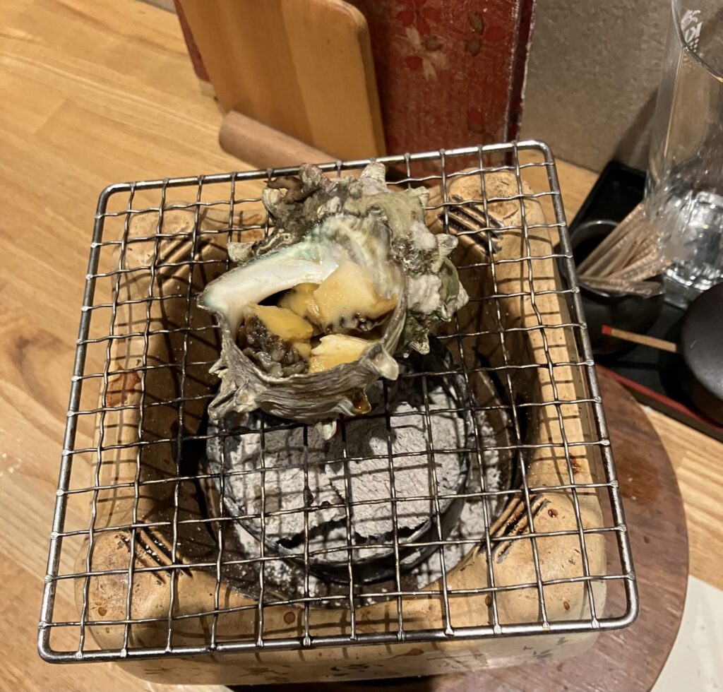 サザエの壺焼き