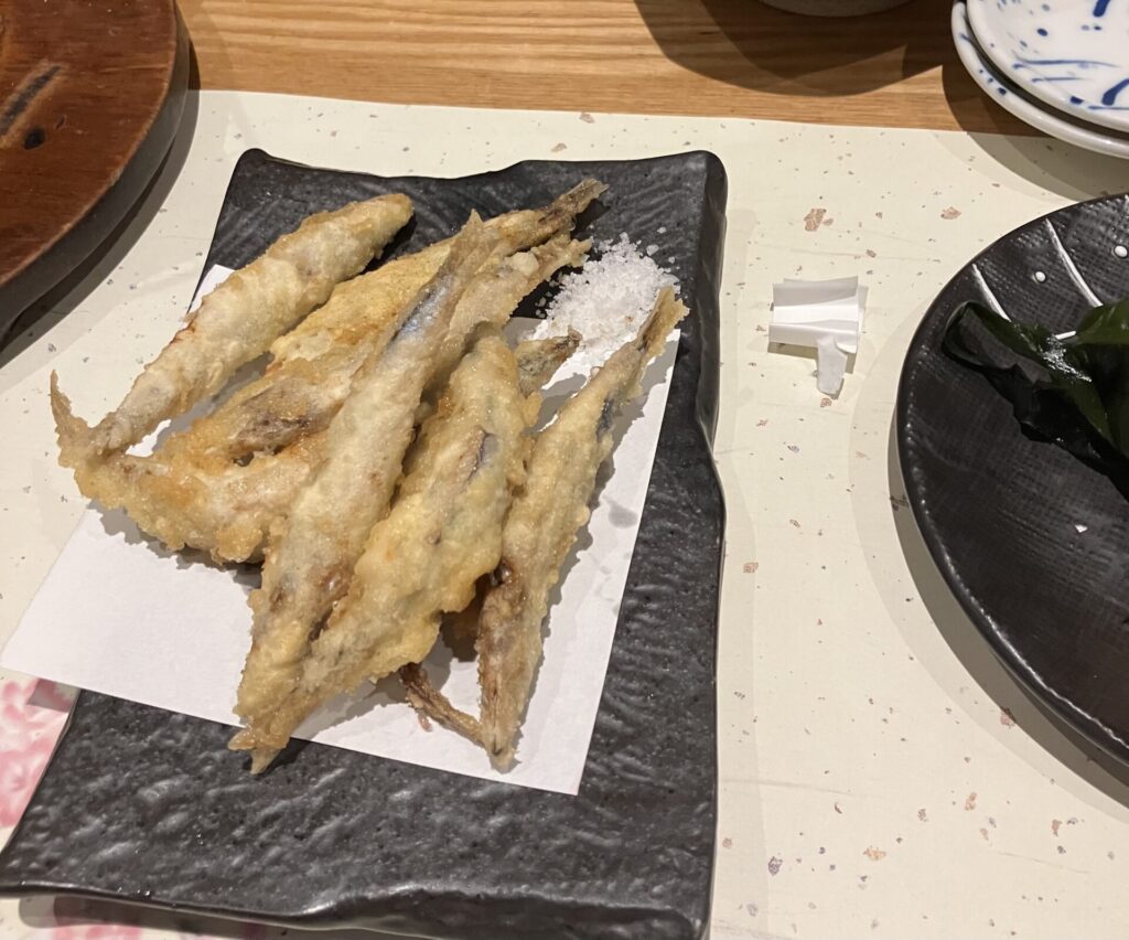 キビナゴの天ぷら